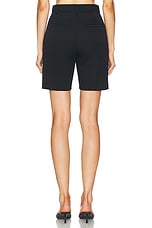 Valentino Bermuda Short in Nero, view 4, click to view large image.