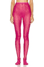 Valentino Iconographe Legging in Pink, view 1, click to view large image.