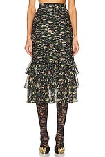 VALENTINO ハイウエストスカート Valentino スカート - Nero & Multicolor | FWRD