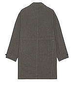 Visvim Pointer Coat in Grey, view 2, click to view large image.