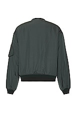 Visvim Thorson Mawata Jacket in Green, view 3, click to view large image.