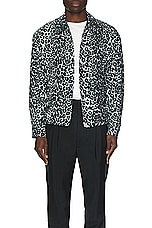 Visvim Redsun Leopard Jacket in Grey, view 4, click to view large image.