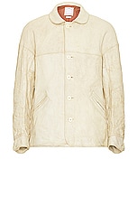 Visvim Eton It Jacket in Ivory, view 1, click to view large image.