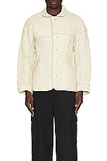 Visvim Eton It Jacket in Ivory, view 3, click to view large image.
