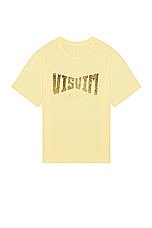 Visvim Heritage Tee in Yellow, view 1, click to view large image.