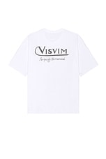 Visvim P.H.V. Tee in White, view 1, click to view large image.