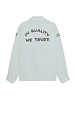 Visvim Keesey G.S. Shirt in Grey, view 2, click to view large image.