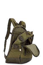 Visvim Cordura 20l Backpack in Olive, view 4, click to view large image.