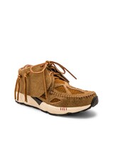 Visvim FBT Prime Runners in Light Brown | FWRD