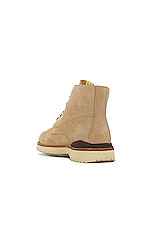 Visvim Virgil Boots in Sand, view 3, click to view large image.