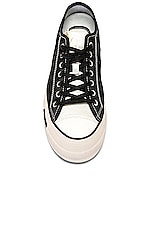 Visvim Skagway Lo Sneaker in Black, view 4, click to view large image.