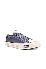 Visvim Skagway Lo Sneaker in Purple, view 2, click to view large image.