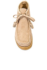 Visvim Beuys Trekker Folk Boot in Sand, view 4, click to view large image.