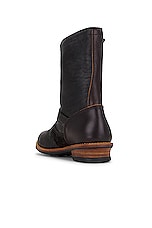 Visvim T.w.o. Folk Boot in Black, view 3, click to view large image.