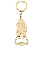WACKO MARIA Bottle Opener in Gold, view 1, click to view large image.