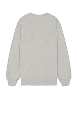 WACKO MARIA Middle Weight Sweat Shirt Type-1 in Gray, view 2, click to view large image.