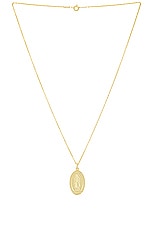 WACKO MARIA Medai Necklace in Gold, view 1, click to view large image.