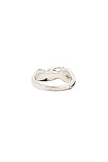 WACKO MARIA Nude Ring in Silver, view 3, click to view large image.