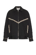 WACKO MARIA Western Jacket in Black, view 1, click to view large image.