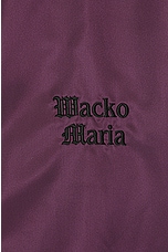 WACKO MARIA Anti-Freeze Jacket in Burgundy, view 3, click to view large image.