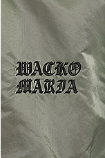 WACKO MARIA Ma-1 Flight Jacket in Khaki, view 5, click to view large image.