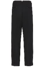WACKO MARIA Wolf's Head Rockabilly Pant in Black, view 2, click to view large image.