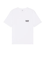 WACKO MARIA Washed Heavy Weight T-shirt Type-2 in White, view 1, click to view large image.