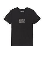 WACKO MARIA Tim Lehi T-shirt Type-1 in Black, view 2, click to view large image.