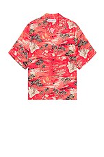 WACKO MARIA Hawaiian Shirt Type-1 in Red | FWRD