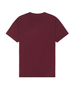 WACKO MARIA T-shirt Type-8 in Burgundy, view 2, click to view large image.