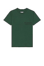 WACKO MARIA Blue Note T-shirt in Green, view 2, click to view large image.