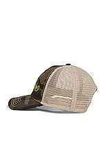 Wahine Trucker Hat in Camo & Beige, view 2, click to view large image.