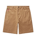 Wahine Cargo Shorts in Camel, view 1, click to view large image.