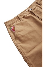 Wahine Cargo Shorts in Camel, view 3, click to view large image.