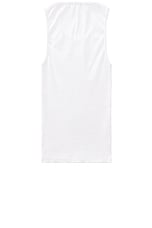 Wahine Tank Top in White, view 2, click to view large image.