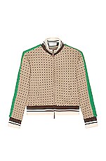 Wales Bonner Clarendon Track Top in Geometric Jacquard | FWRD