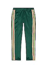 Wales Bonner Clarendon Track Pant in Emerald | FWRD