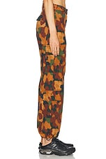 Wales Bonner Reverb Trouser in Camo Multi, view 4, click to view large image.