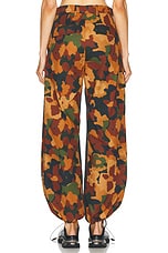 Wales Bonner Reverb Trouser in Camo Multi, view 5, click to view large image.