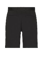 WAO The Chino Short in Black, view 2, click to view large image.