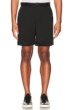 WAO The Chino Short in Black, view 3, click to view large image.