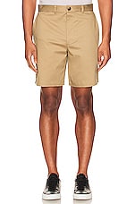 WAO The Chino Short in Tan, view 3, click to view large image.