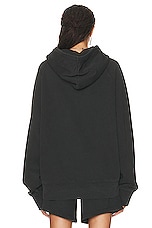 WAO The Pullover Hoodie in black, view 3, click to view large image.