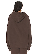 WAO The Pullover Hoodie in brown, view 3, click to view large image.