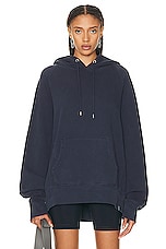 WAO The Pullover Hoodie in navy, view 1, click to view large image.