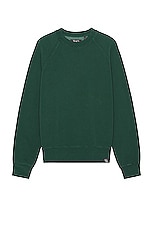 WAO The Crew Sweatshirt in green, view 1, click to view large image.