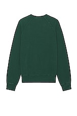 WAO The Crew Sweatshirt in green, view 2, click to view large image.