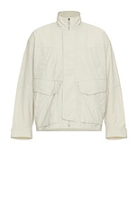 WAO Lightweight Utility Jacket in Ivory, view 1, click to view large image.