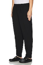 WAO Ribbed Knit Pant in black, view 4, click to view large image.