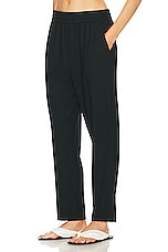WAO Ribbed Knit Pant in black, view 3, click to view large image.